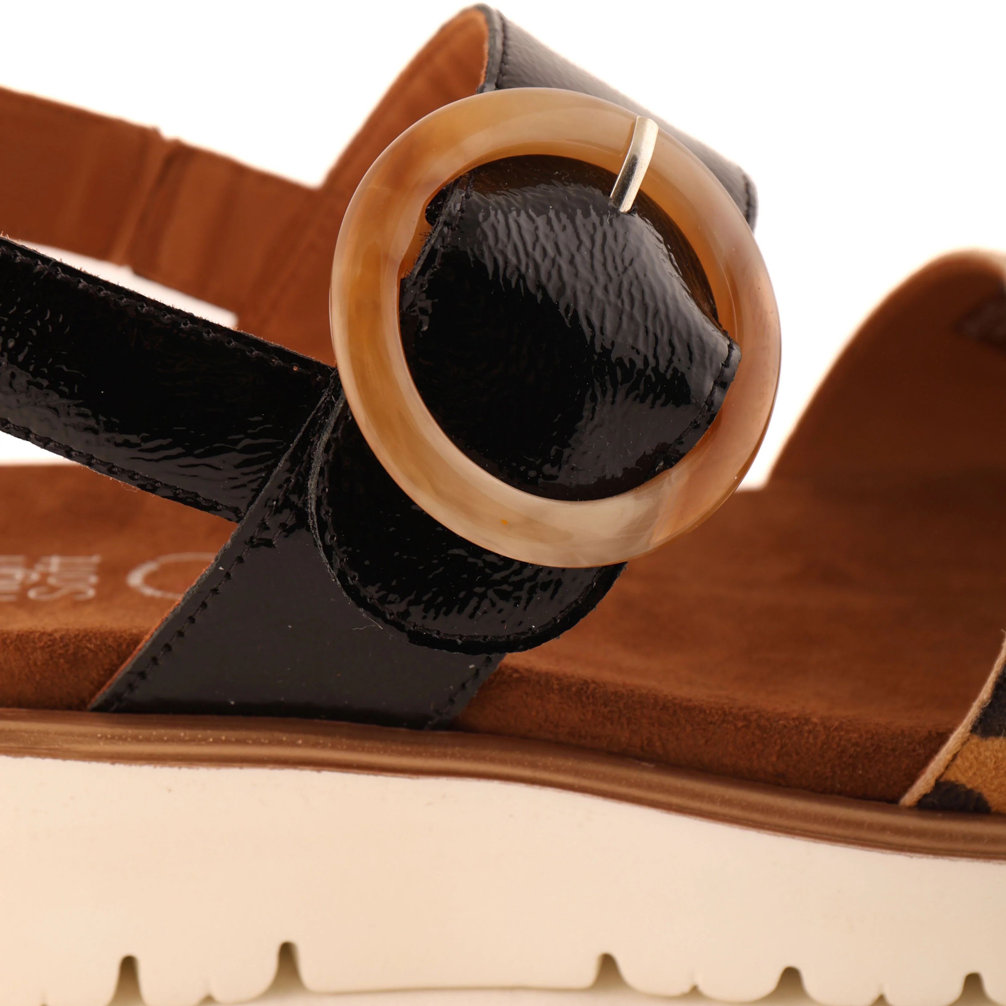 33505 Leopard and Black Patent - Image 3