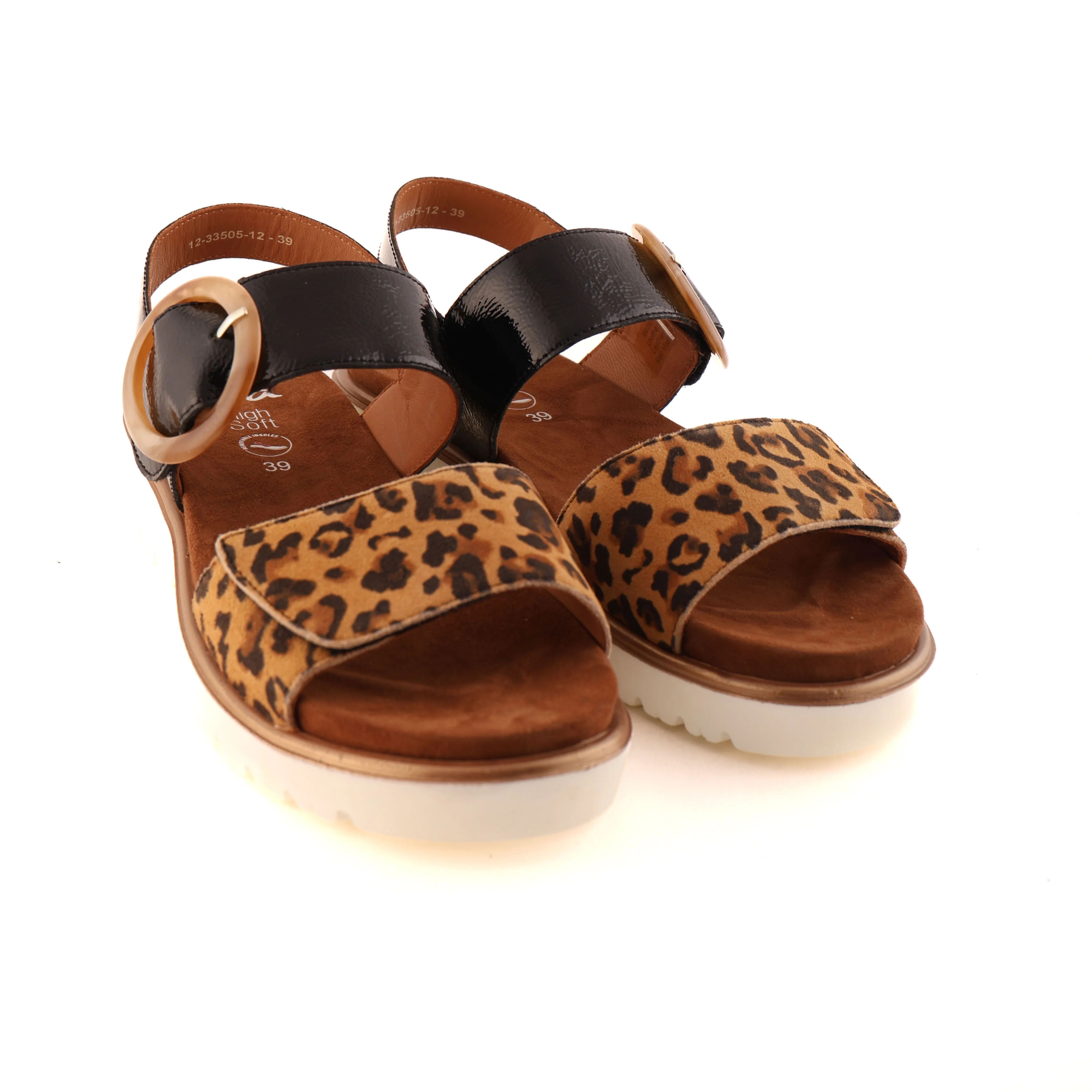 33505 Leopard and Black Patent - Image 4
