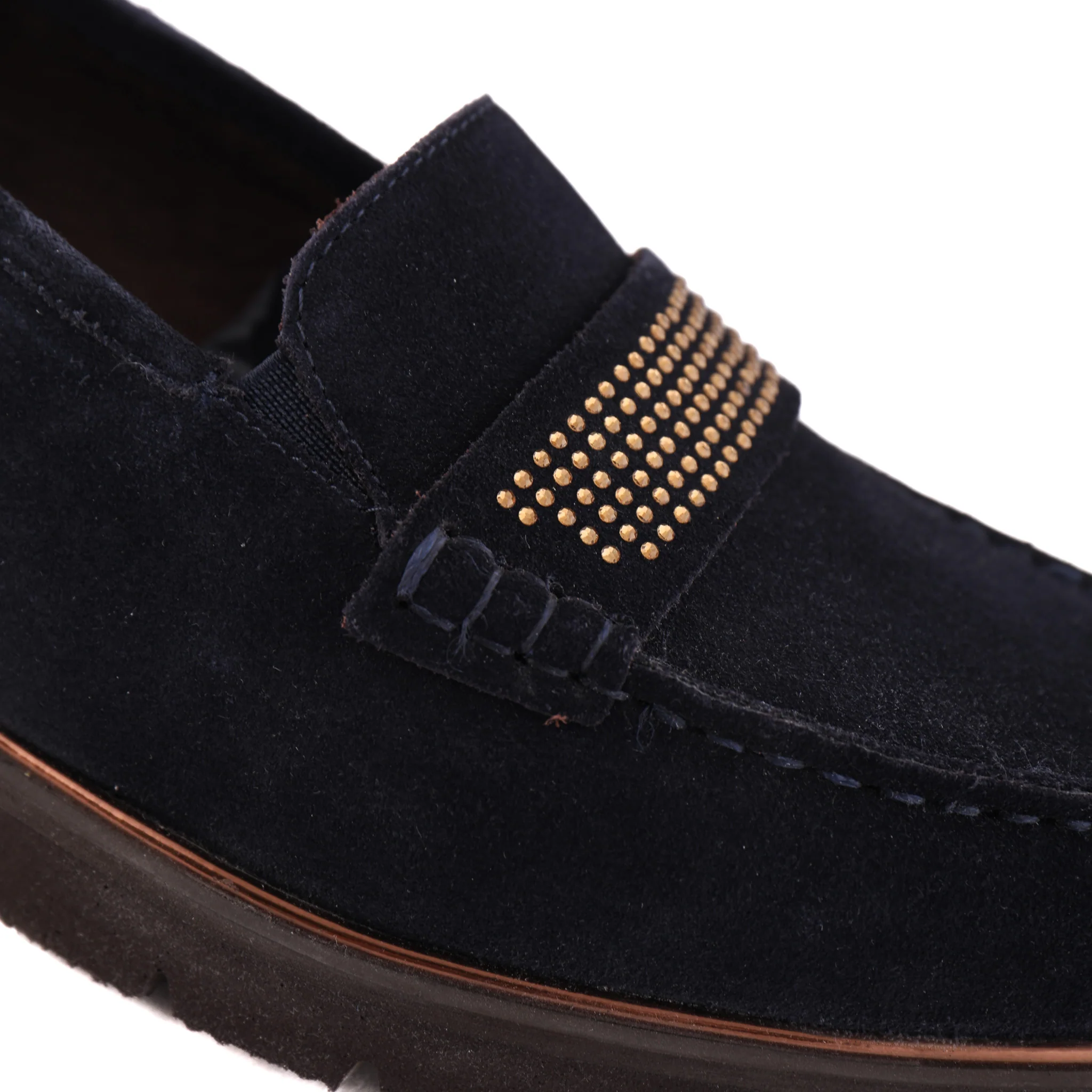 34803 Navy Suede - Image 2