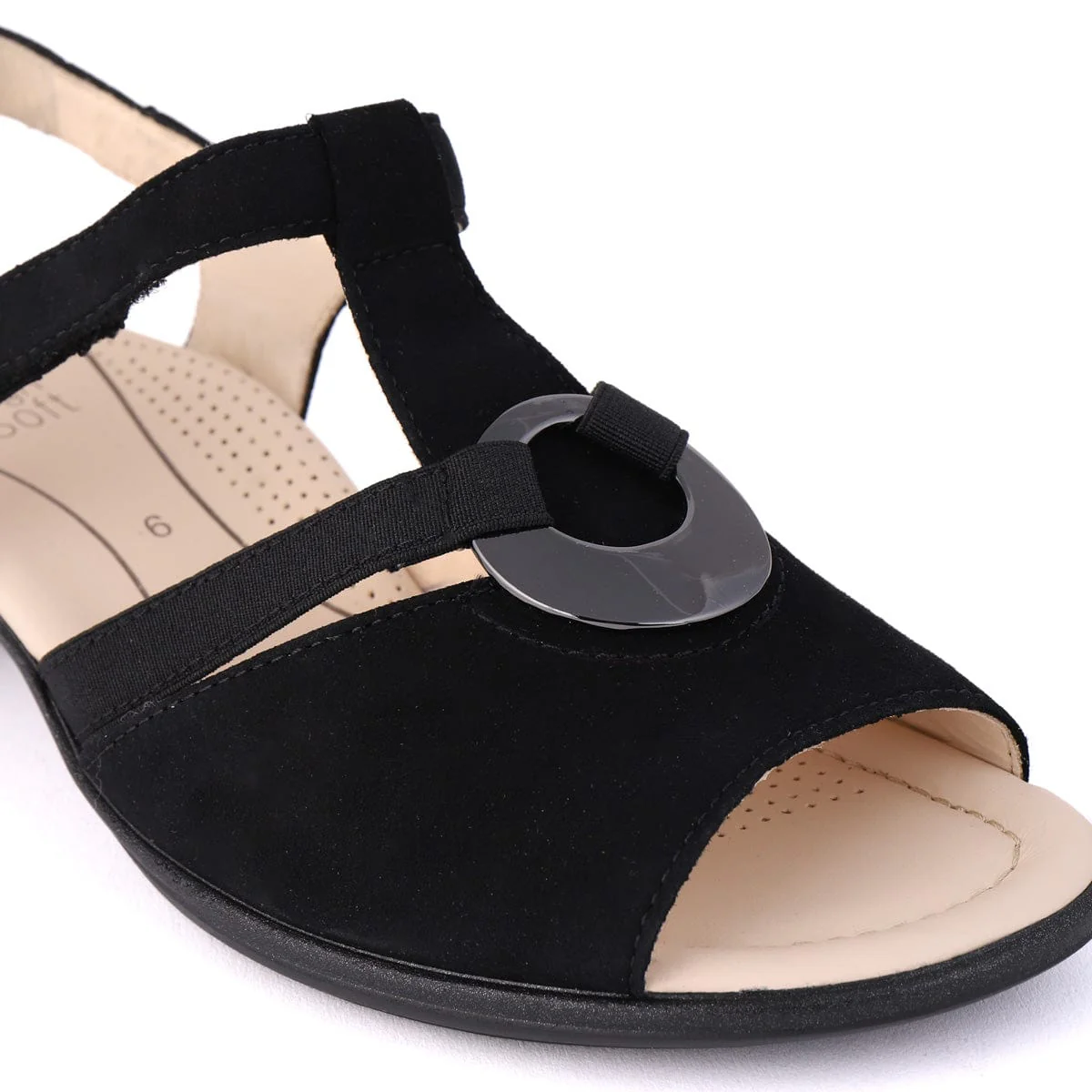 35730 Black Suede - Image 4