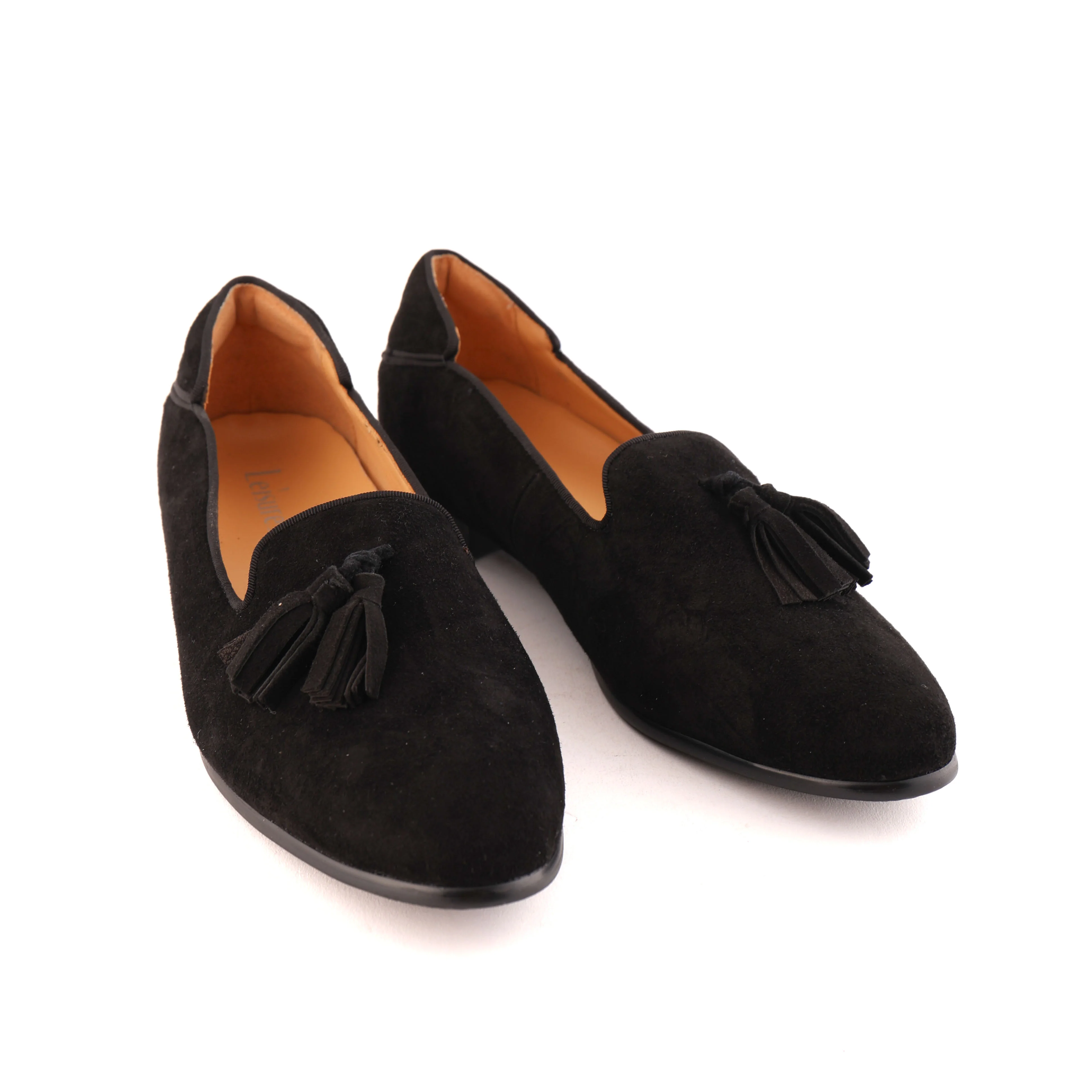 HONEYDEW Black Suede - Image 3