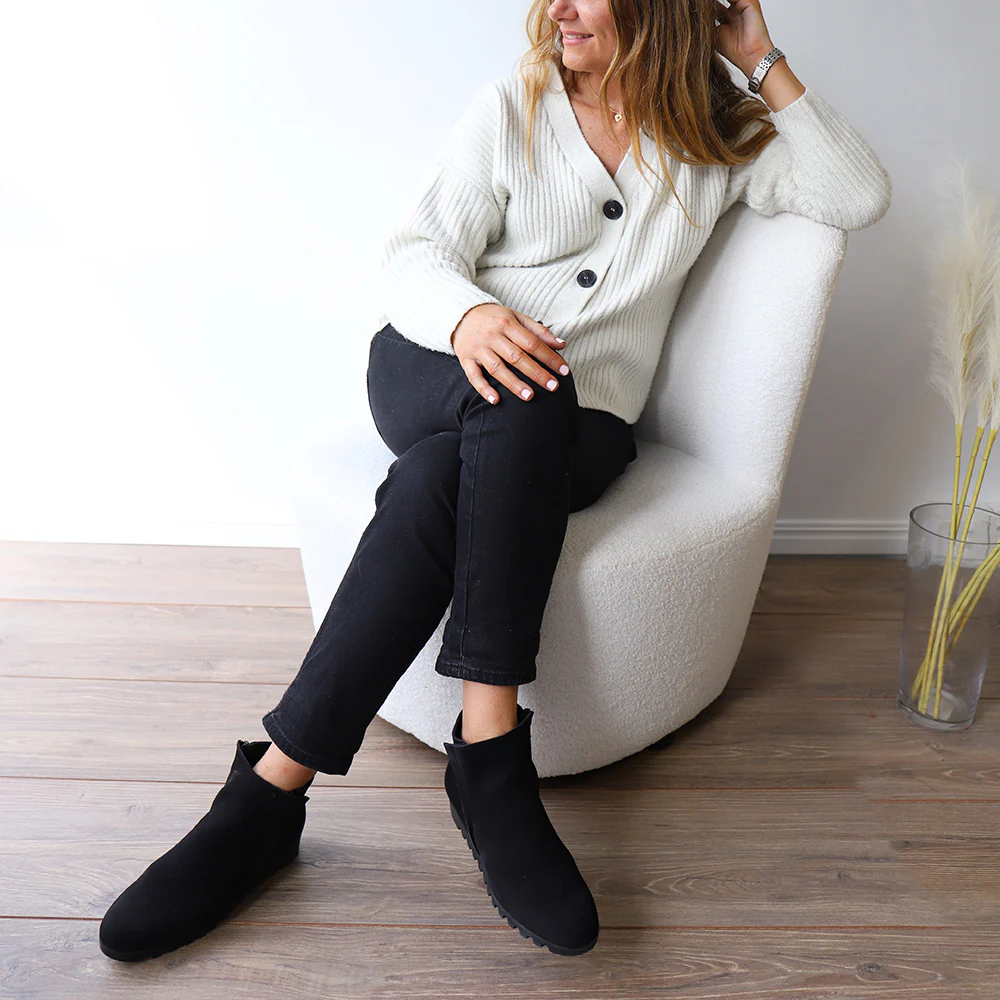 LOMHUS Black Nubuck - Image 4