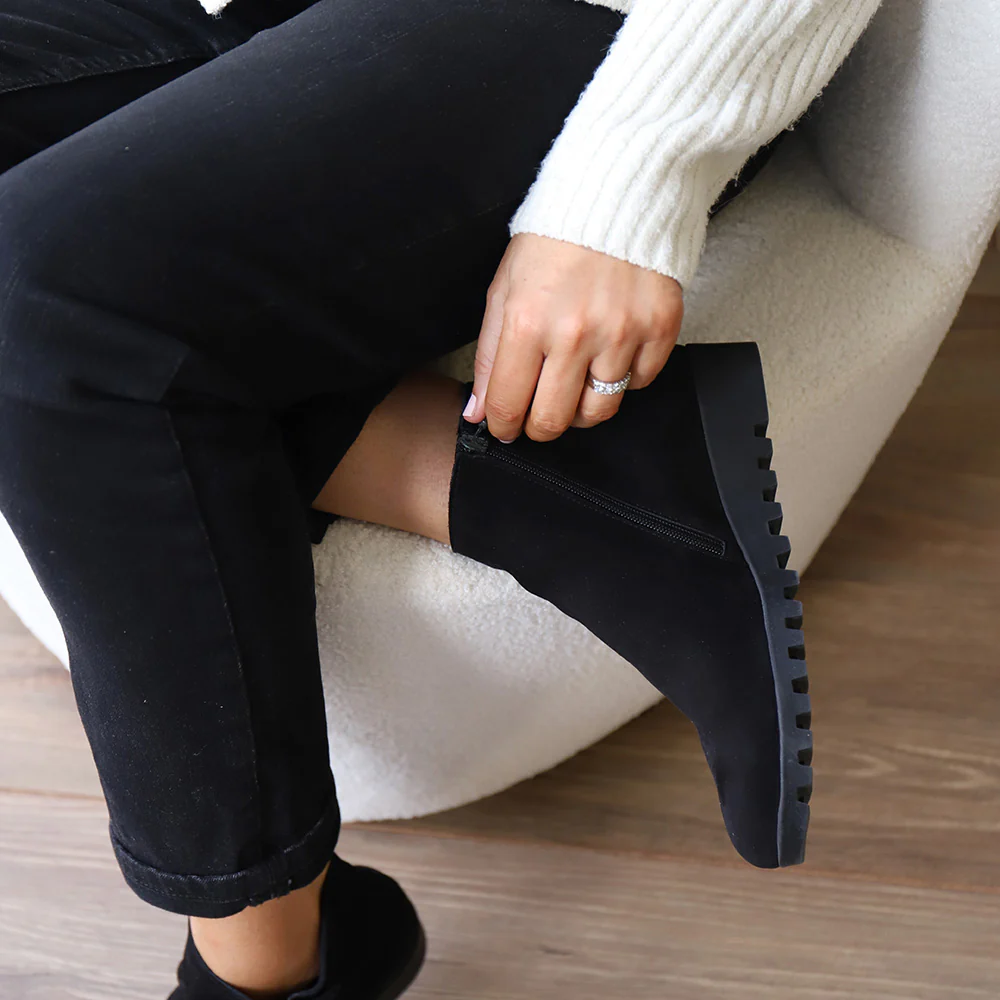 LOMHUS Black Nubuck - Image 8