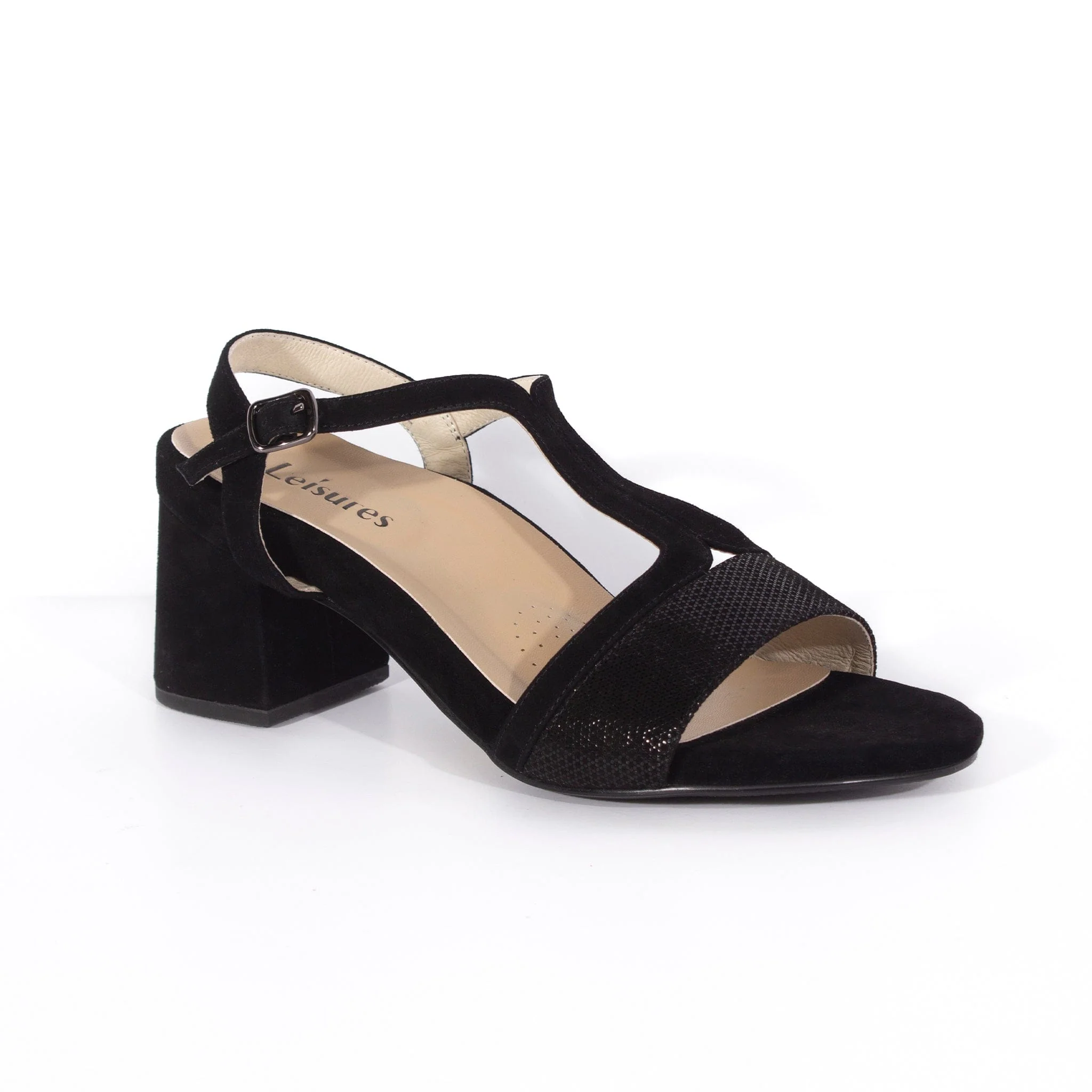 REID Black Suede Shimmer - Image 2