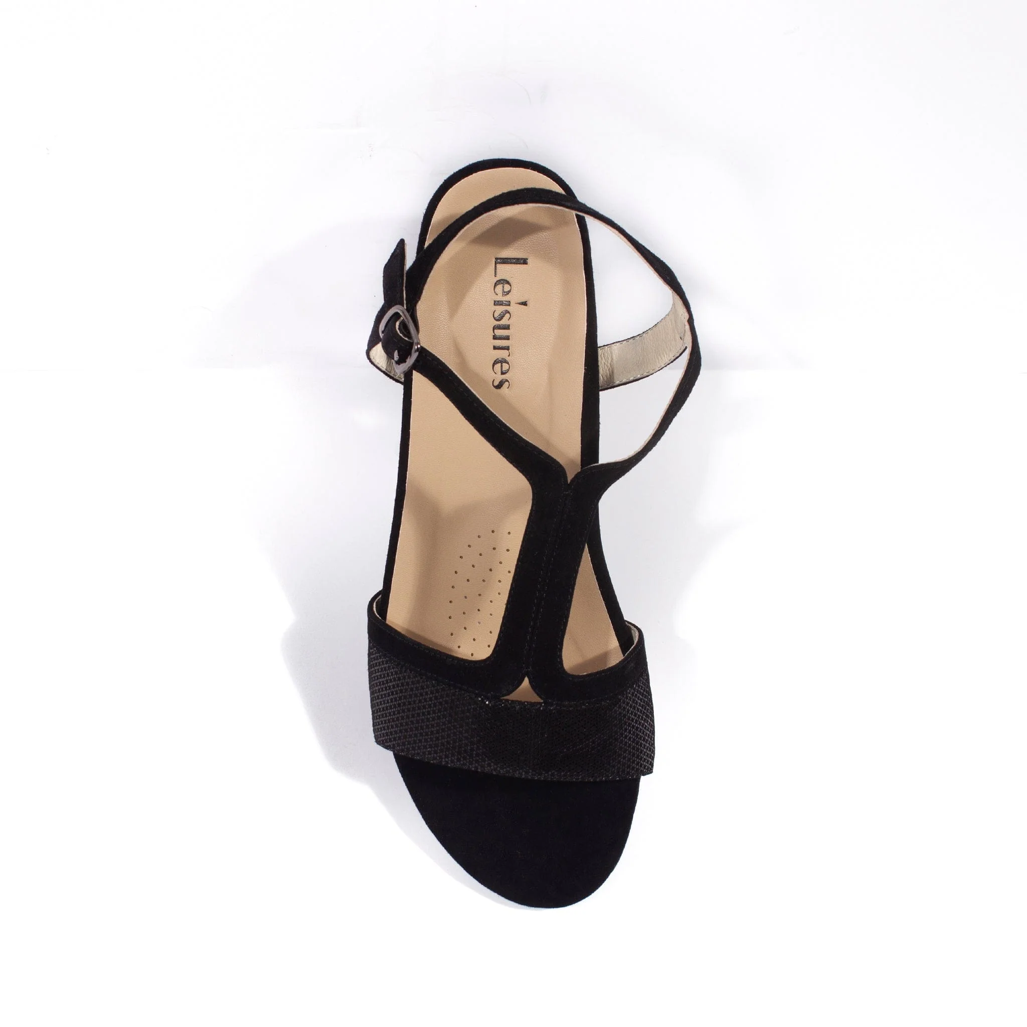 REID Black Suede Shimmer - Image 3