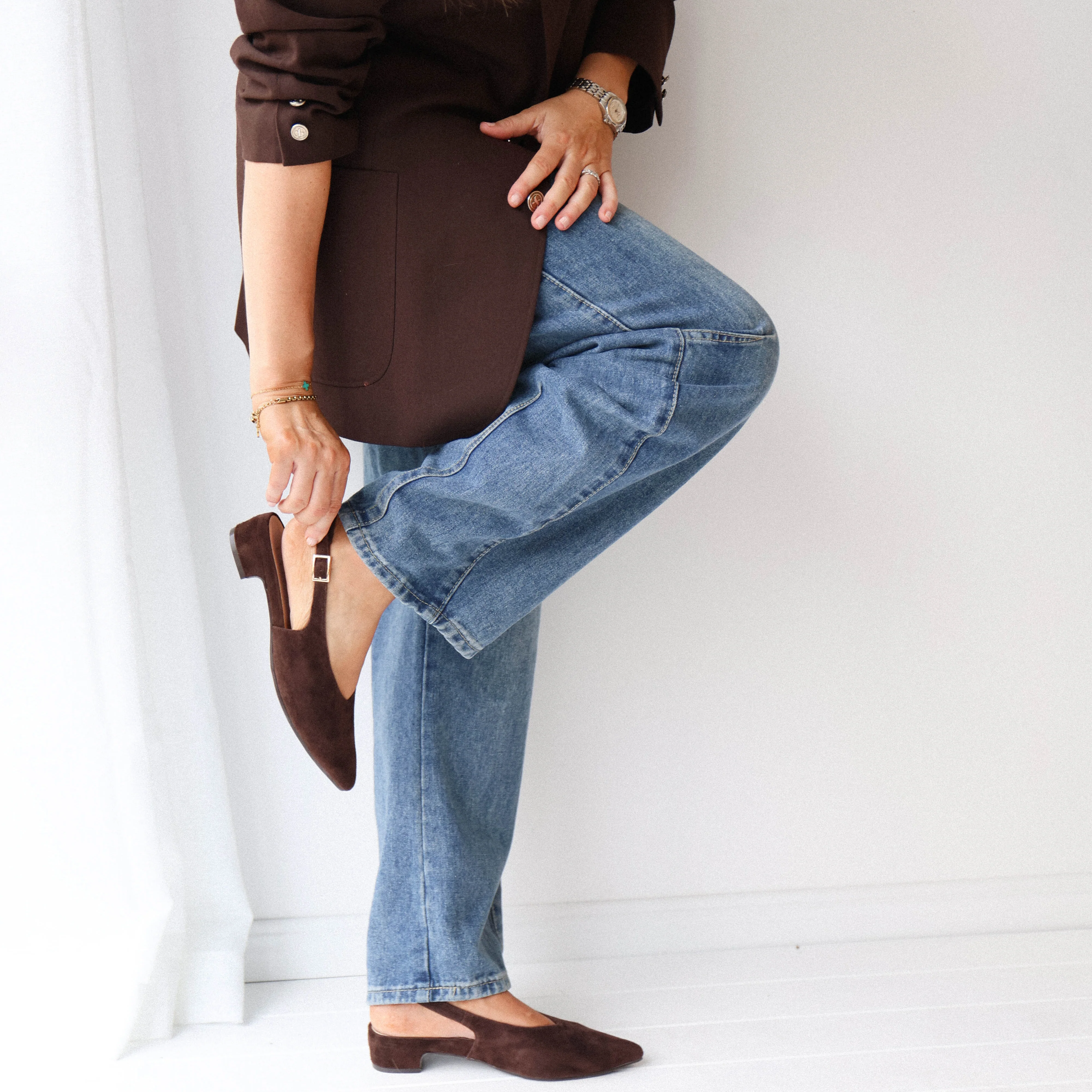 RIPPLE Chocolate Suede - Image 2