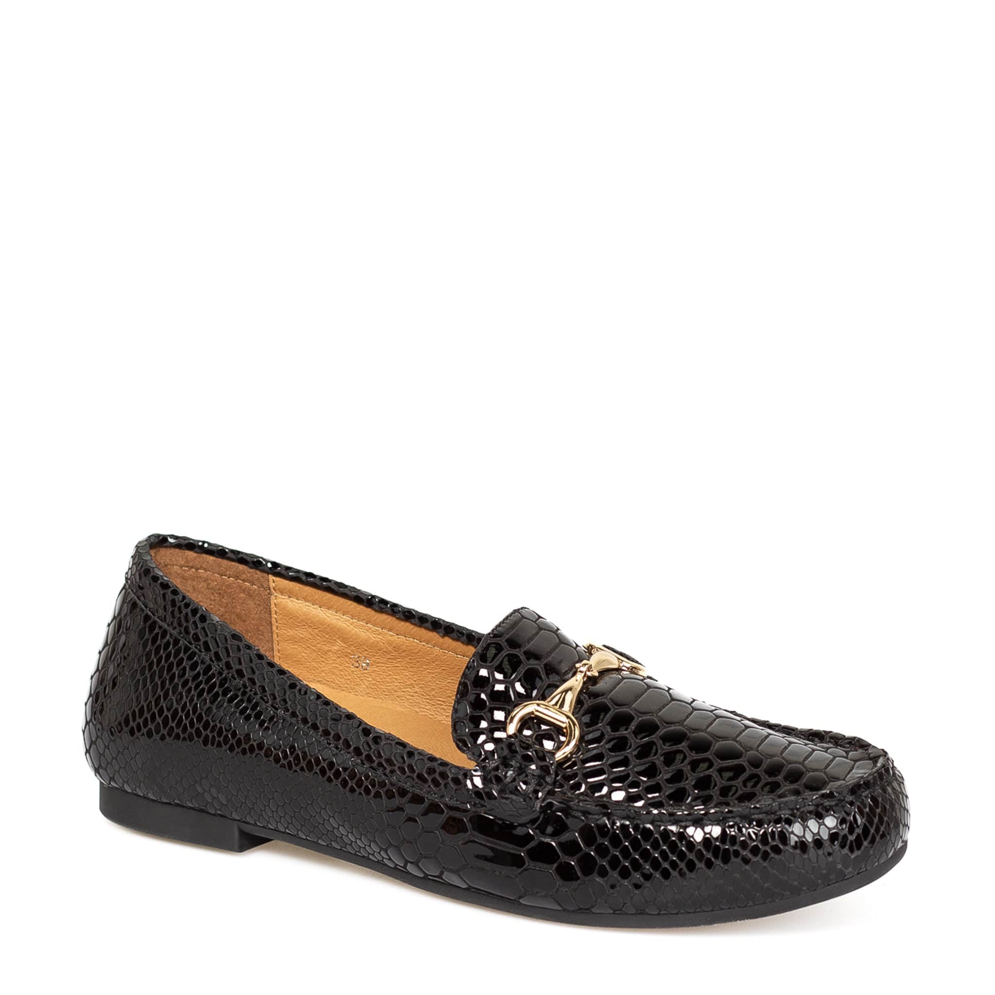 ROMEO Black Patent Croc - Image 3