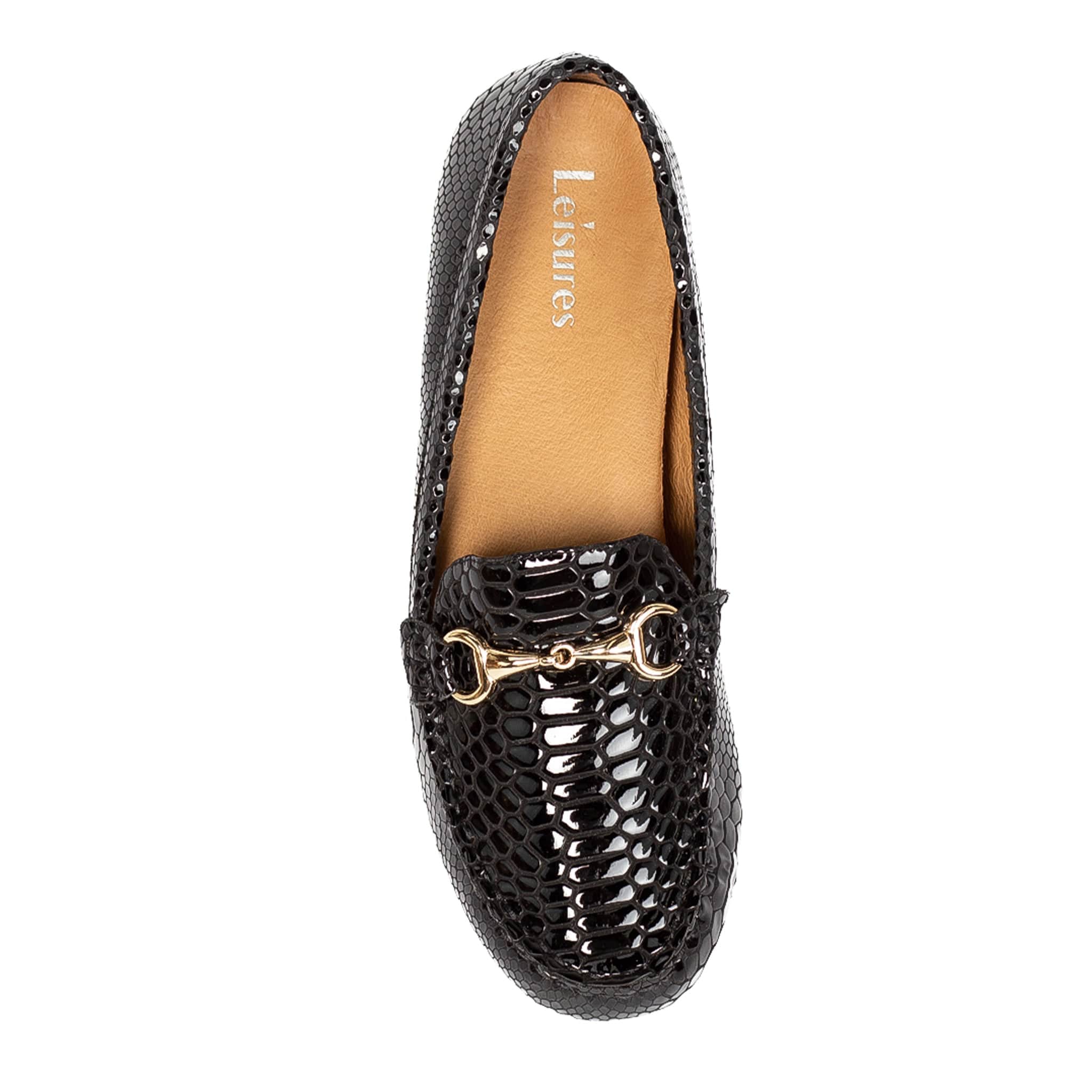 ROMEO Black Patent Croc - Image 4