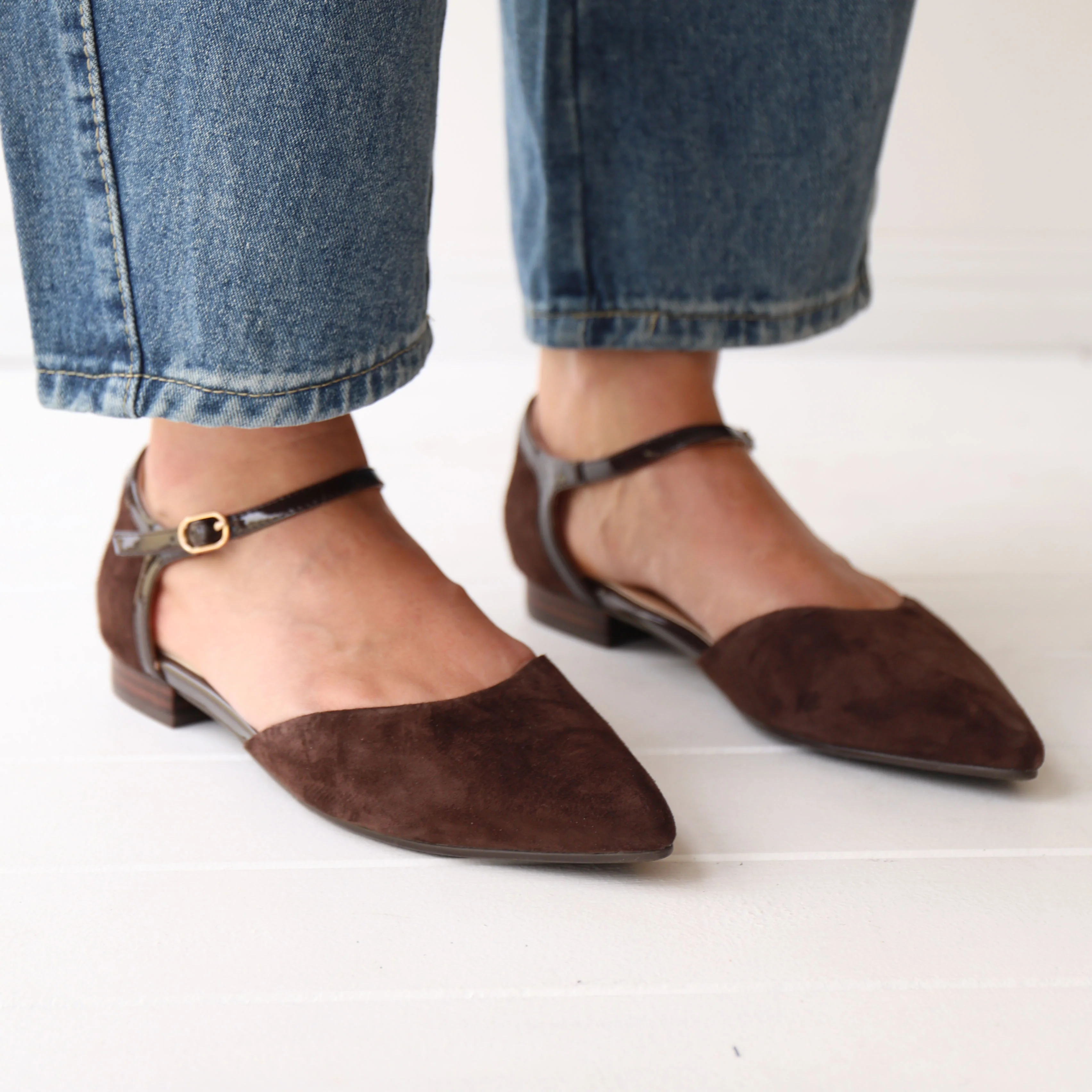 RYLEE Chocolate Suede - Image 5